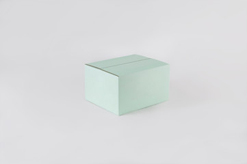 cardboard package mockup 