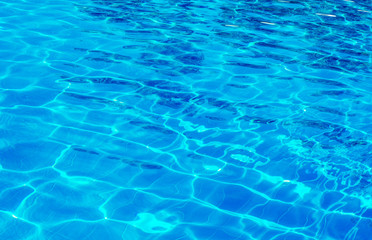 Ripple Water in swimming pool