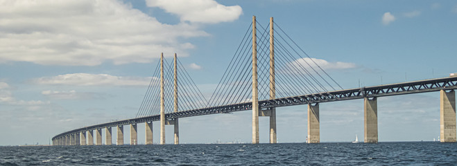 Öresundbrücke Kopenhagen Malmö Panorama