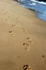 Disappearing footprints