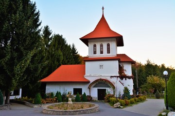 Fototapeta na wymiar Brancoveanu Monastery - Sambata de Sus - Romania