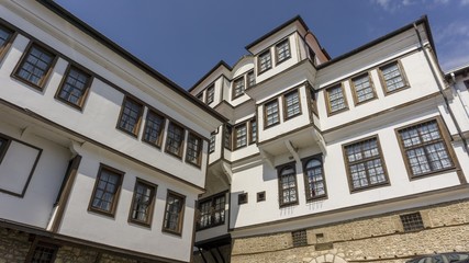 architecture details from ohrid town in northern macedonia