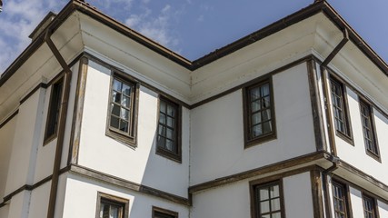 architecture details from ohrid town in northern macedonia