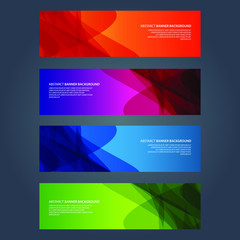 Vector Abstract design banner web template