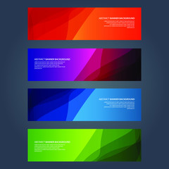 Vector Abstract design banner web template