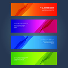 Vector Abstract design banner web template