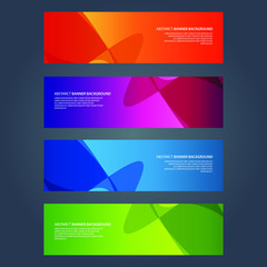 Vector Abstract design banner web template