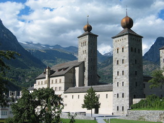 Stockalperschloss in Brig Schweiz (castel stockalper brig swiss)