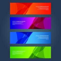 Vector Abstract design banner web template