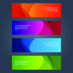 Vector Abstract design banner web template