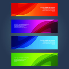 Vector Abstract design banner web template