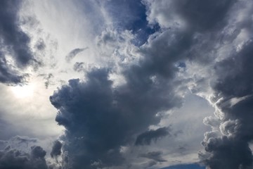 Fototapeta na wymiar Rain cloud