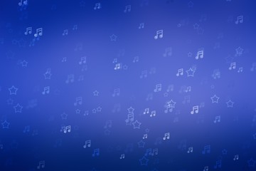 Music background light bokeh sound, creative shine.