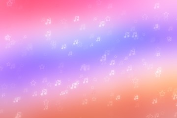 Music background light bokeh sound, symphony shine.