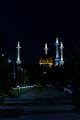 Fototapeta na wymiar Nursultan, Astana - capital of Kazakhstan