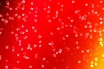 Stars background bokeh christmas decoration, event.