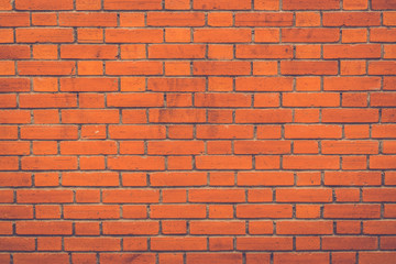 Grunge red brick wall pattern background