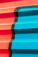 Abstract Color Patterns Line Art