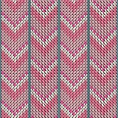 Stylish downward arrow lines knitting texture 