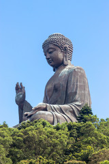 Hong Kong big Buddha on Lantau Island