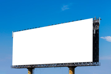 Obraz premium Blank billboard for new advertisement