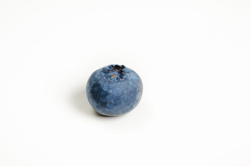 Blueberry isolated. Blueberry on white background. Bilberry. Clipping path.
