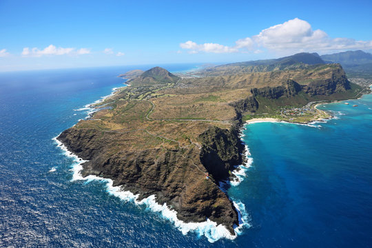 Makapuu peninsula -  Makapuu Point, Oahu, Hawaii