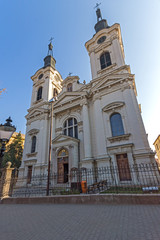 Fototapeta na wymiar Orthodox St. Nicholas Cathedral in town of Srijemski Karlovci, Serbia