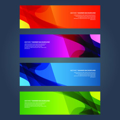 Vector Abstract design banner web template
