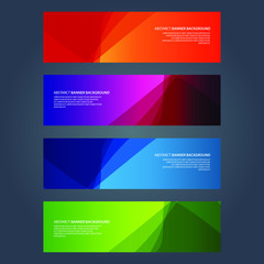 Vector Abstract design banner web template