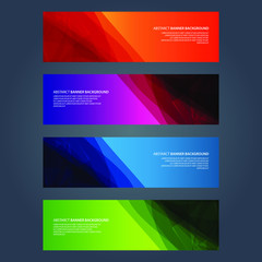 Vector Abstract design banner web template