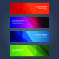 Vector Abstract design banner web template
