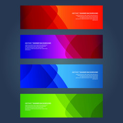Vector Abstract design banner web template