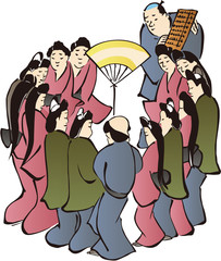 浮世絵　町人　その94