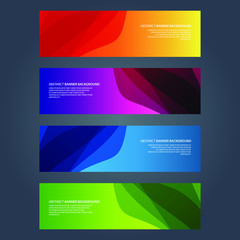 Vector Abstract design banner web template