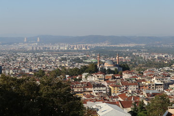view of the city bursa
