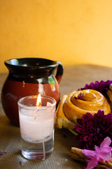 Traditional Day of the Dead offering in Mexico