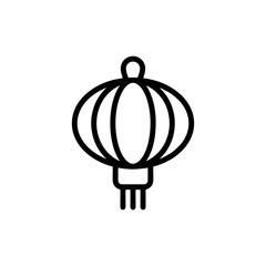 Lampion icon vector