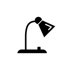 Desk lamp icon Vector