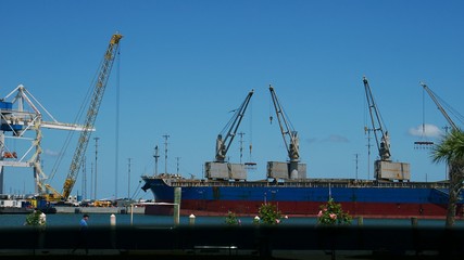Fototapeta na wymiar Boat in Port