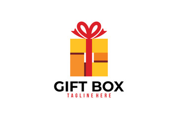 gift shop logo icon vector isolated