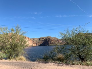 lake in mountains