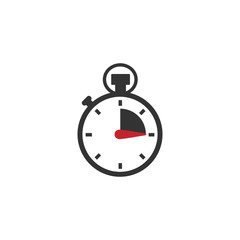 Analog chronometer simple icon