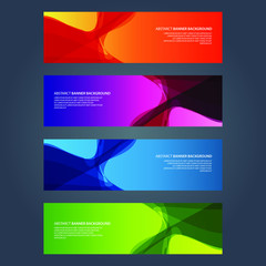 Vector Abstract design banner web template