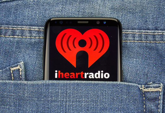 IHeartRadio Mobile App On Samsung S8.