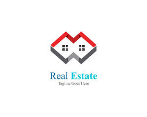 Real estate property logo design for business