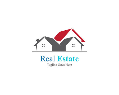 Real estate property logo design for business