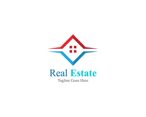 Real estate property logo design for business