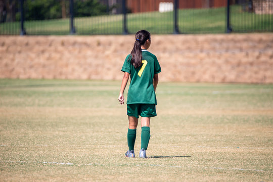Young CR7 fan soccer player