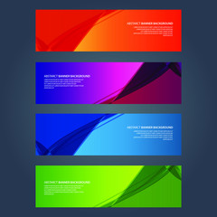 Vector Abstract design banner web template